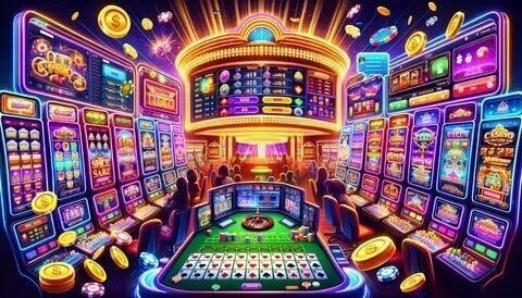 Ilustrasi sports betting dan live casino di platform nh2, dengan pengguna menikmati akses mobile dan berbagai permainan